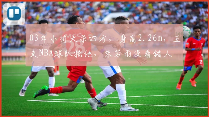 03年小将大杀四方，身高2.26m，五支NBA球队抢他，朱芳雨没看错人